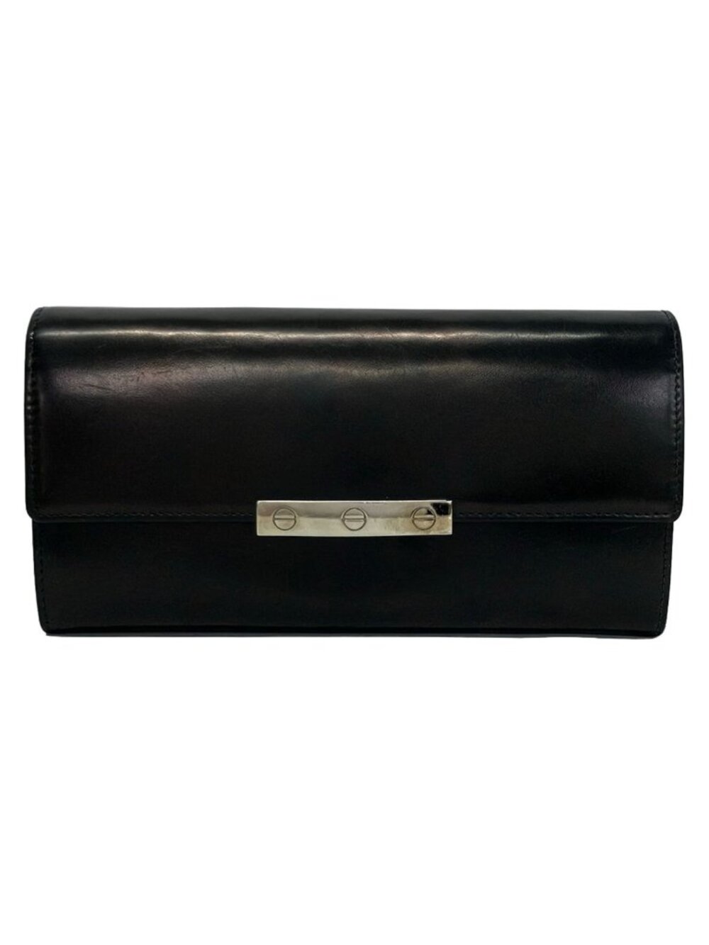 Cartier Wallet Love Black Leather